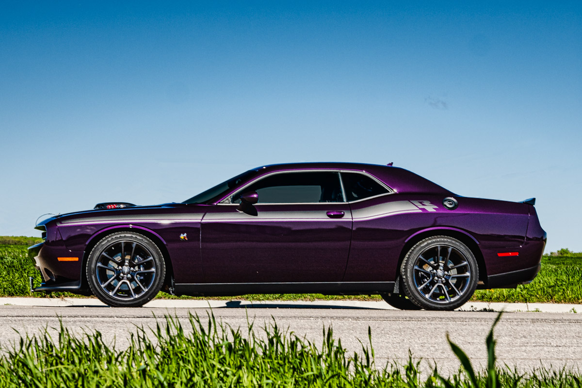 Dodge Challenger Purple - Canadian Auto Shield Gallery