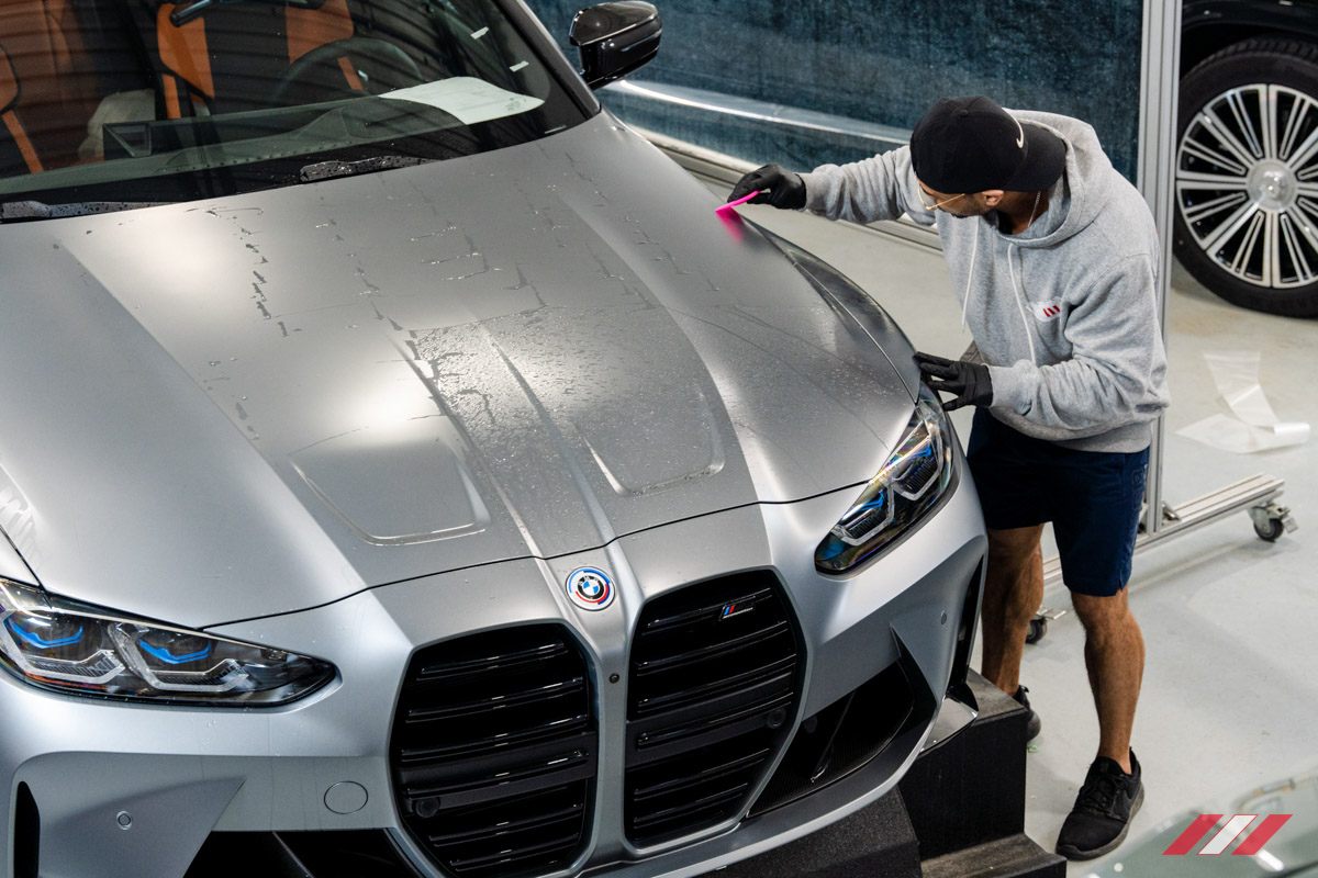 2024 BMW M3 Paint Protection Film in Winnipeg by Canadian Auto Shield